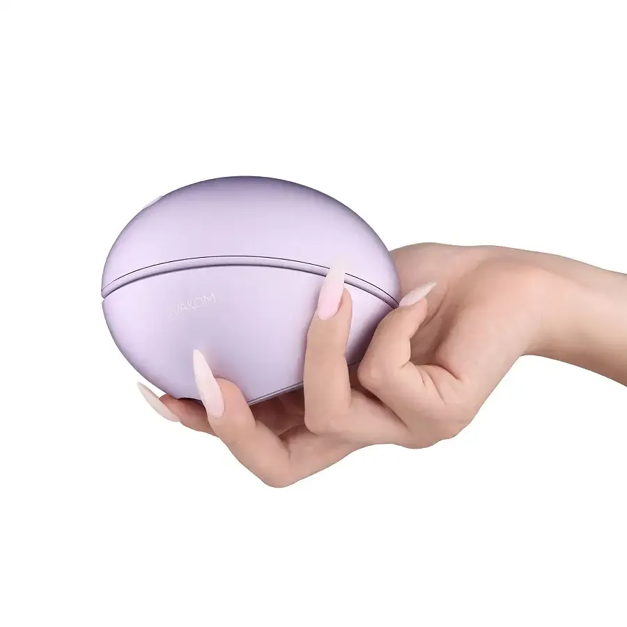 Вакуумний кліторальний стимулятор Svakom Pulse Galaxie Metal Lilac, нічник-проєктор зоряного неба Львів - фото 5