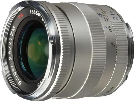 Объектив Carl Zeiss Biogon 2.8/21 zM srebrny (1365-650) Киев