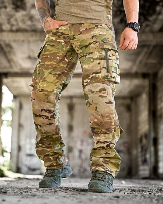 Шурмовые тактические штаны AGESIS  мультикам РП7381 Одесса - изображение 1