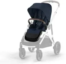 Дитяча коляска Cybex Gold Siedzisko Do Wózka Gazelle S Rama Srebrna Ocean Blue Київ - фото 1