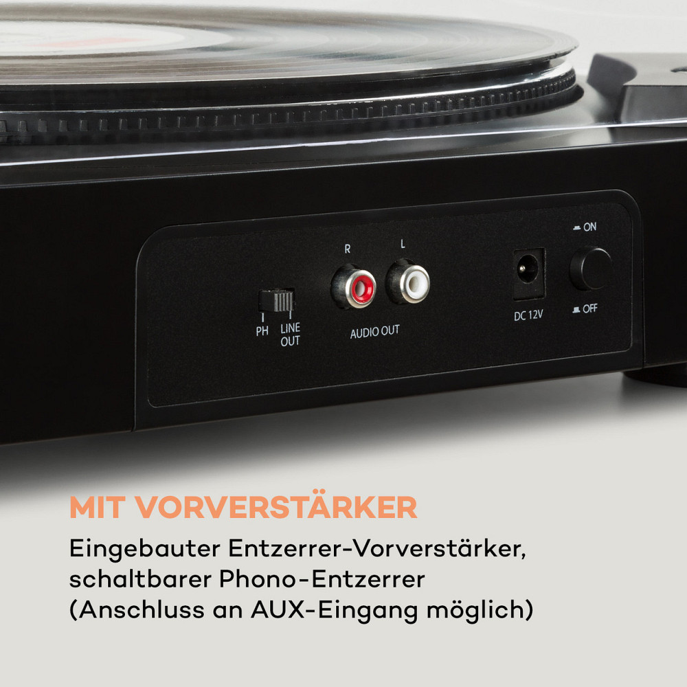 Полностью автоматический проигрыватель Fullmatic USB-предусилитель черный Черный (Германия, читать описание) Ровно - изображение 7