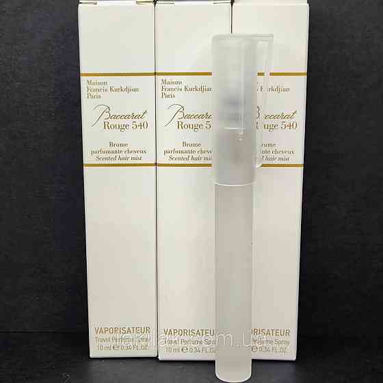 Парфумована вода Francis Kurkdjian Baccarat Rouge 540 Hair Mist 10мл (з роспилювачем), унісекс Херсон