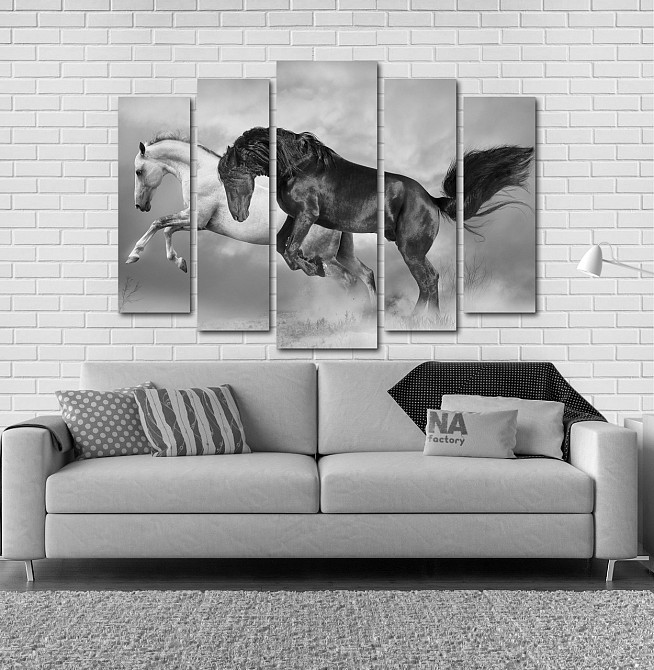 Модульна картина Коні Art-39_5 Київ - фото 2