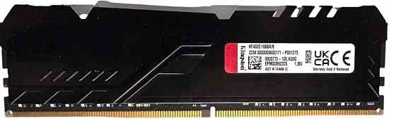 Kingston Оперативная память DDR4 16 2x8Gb HyperX Fury RGB 3200MHz. Харьков