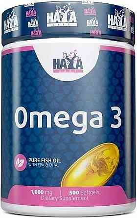 Омега-3 Haya Labs Omega 3 1000 mg 500 softgels Луцк