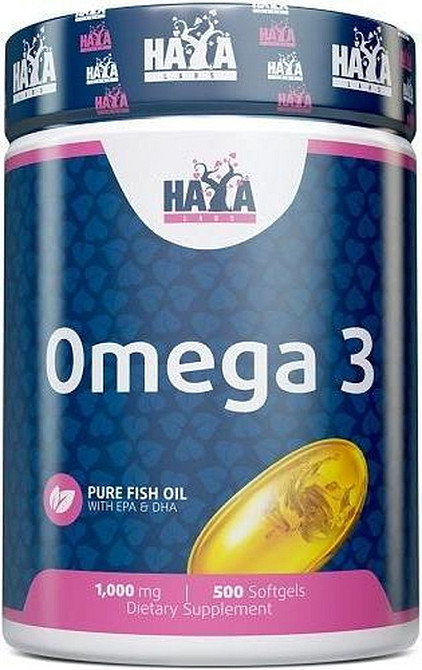 Омега-3 Haya Labs Omega 3 1000 mg 500 softgels Луцьк - фото 1