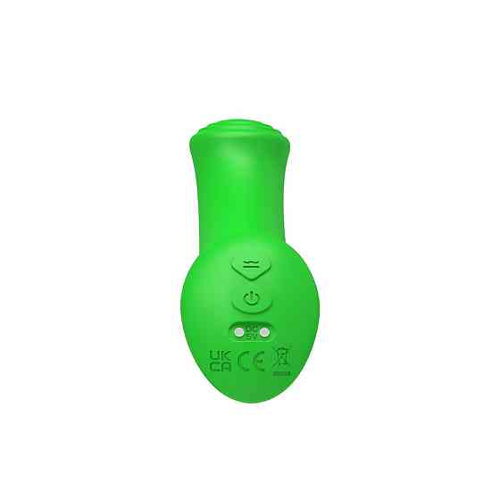 Вибратор классический Chisa Lust Ripple Popple, силиконовый, зеленый Sex Aura Киев