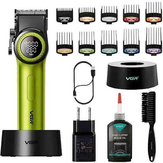 Акумуляторна машинка для стрижки і укладання волосся, Електромашинка для стрижки, Тример бездротовий GW-63 Івано-Франківськ