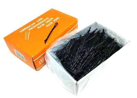 Невидимки для волос 5 см черные 500 шт Киев