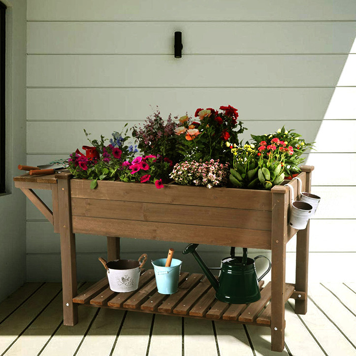 Кашпо садове "Гуакара" капучино Миколаїв - фото 1