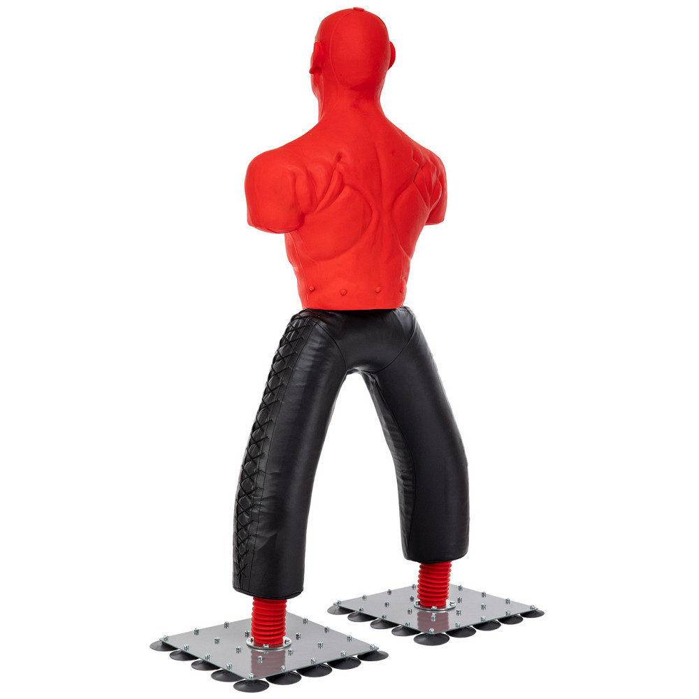 Манекен підлоговий для відпрацювання ударів CIMA BO-7440 червоний-чорний Київ - фото 5