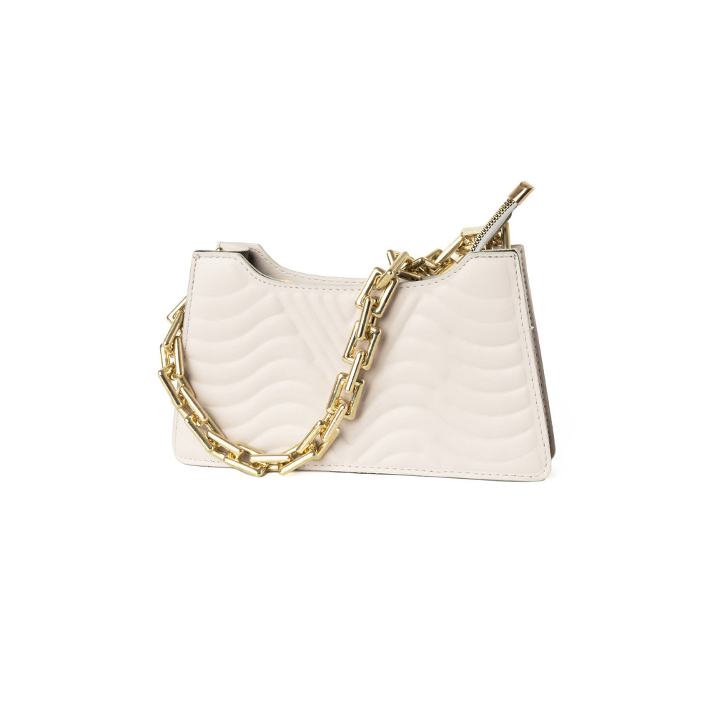 Сумка женская с ручкой цепочкой золотого цвета, клатч женский, летняя модная сумочка, Молочная Каменец-Подольский - изображение 3