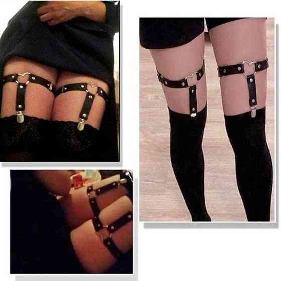 Гартер на 2 ноги с подвязками для чулок и седдечком 2 шт Винница