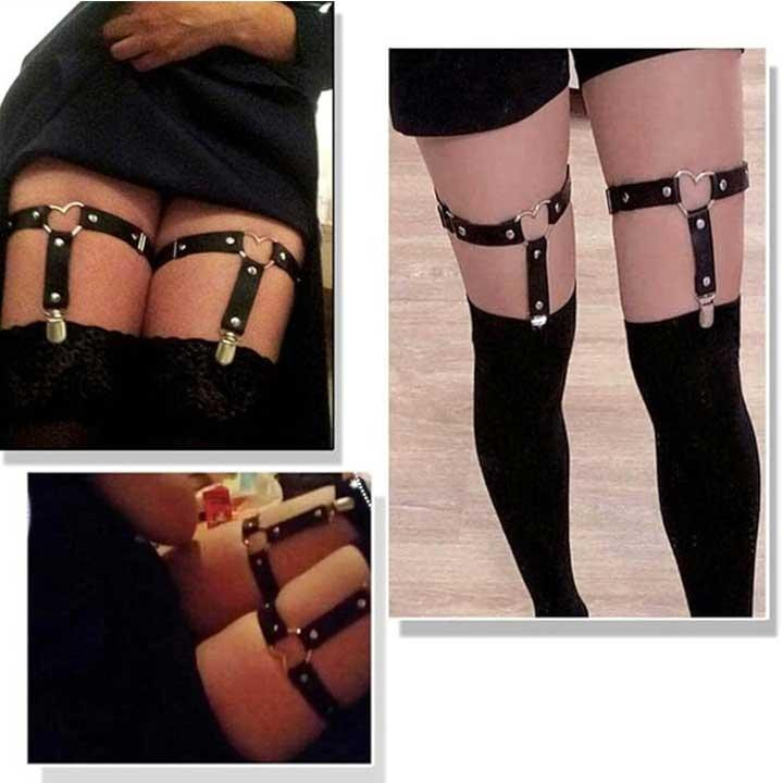 Гартер на 2 ноги с подвязками для чулок и седдечком 2 шт Винница - изображение 6