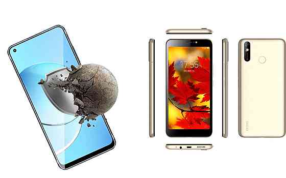 Захисне скло DefenzoGlass для Tecno Pouvoir 3 Air (LC6a) – подвійна міцність Київ