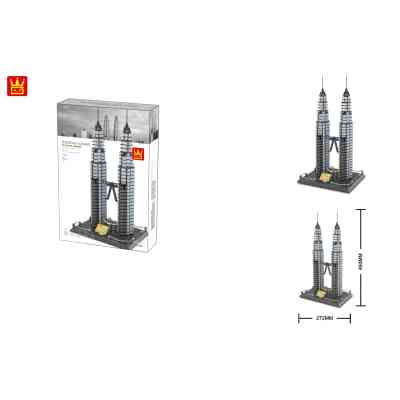 Конструктор Wange Башни Петронас, Малайзия (WNG-Petronas-Towers) Винница