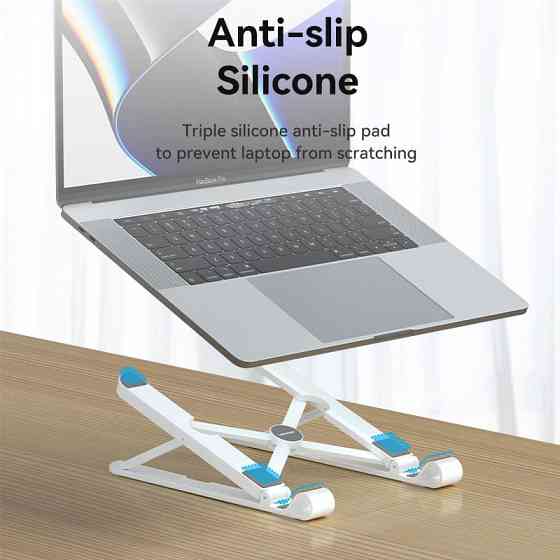 Підставка для ноутбука Laptop X-type Stand White ABS 83-170мм Vention Винница