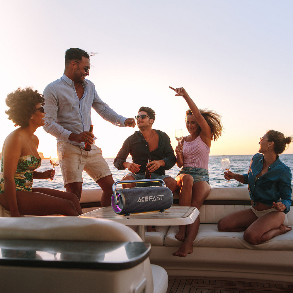 Портативная колонка ACEFAST K2 Pro в черном цвете Киев - изображение 3