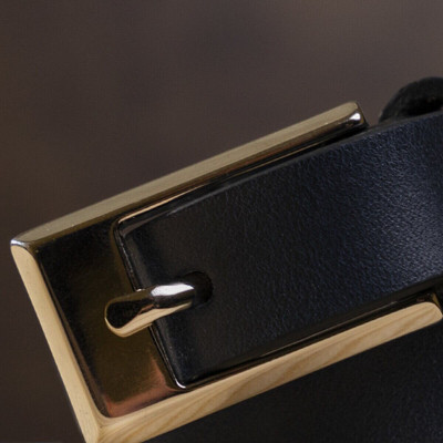 Ремень Grande Pelle Женский кожаный Синий (11070) Винница - изображение 11