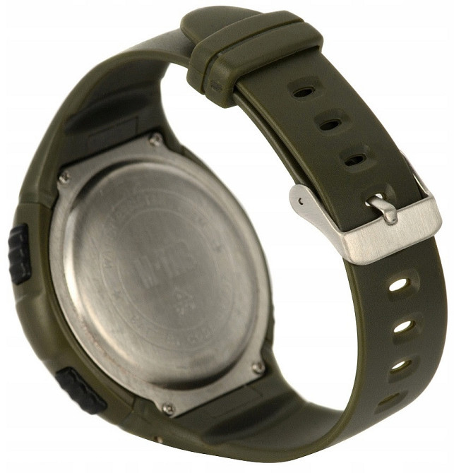 Тактичний Годинник водлнепроникний з секундоміром та крокоміром M-Tac (50001001) Olive Нововолинськ - фото 3