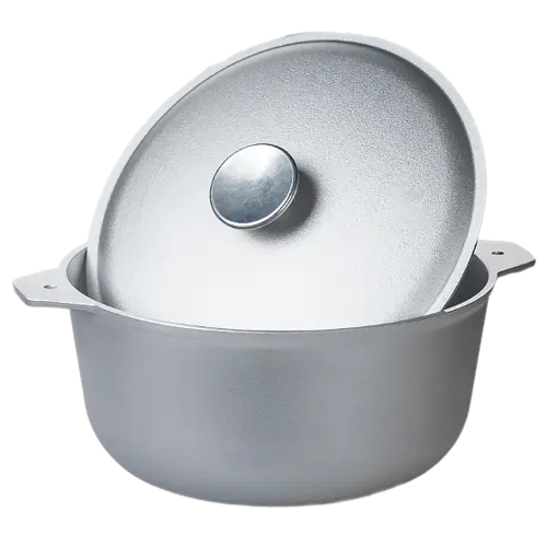 Казан туристичний алюмінієвий 10л з кришкою та дужкою D 1110 ТАЛКО Житомир - фото 6