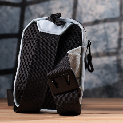 Сумка Vintage Слінг для подорожей з текстилю Блакитна (22868) Вінниця - фото 2