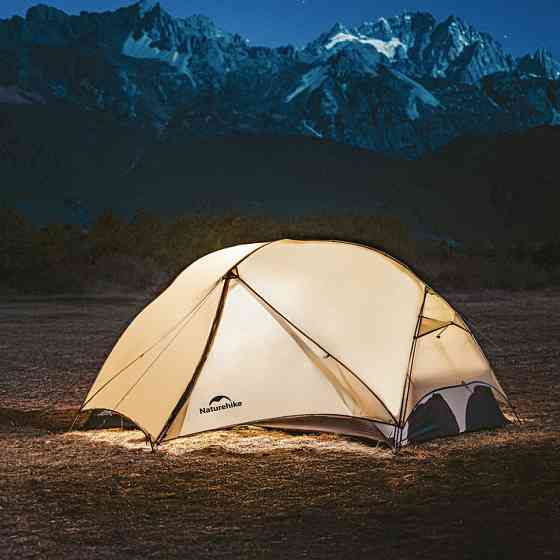 Намет двомісний ультралегкий Naturehike Mongar UL CNK2550WS016, коричневий Київ