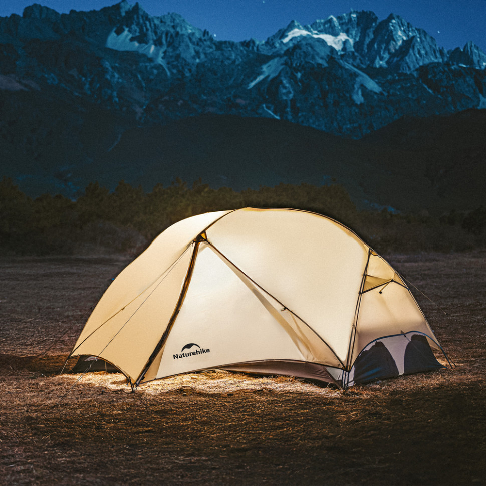 Намет двомісний ультралегкий Naturehike Mongar UL CNK2550WS016, коричневий Київ - фото 5