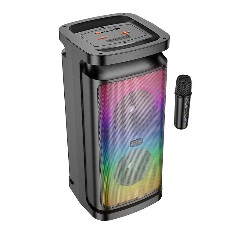 Портативна колонка BOROFONE BP25 Vida BT speaker with microphone Black Київ - фото 4