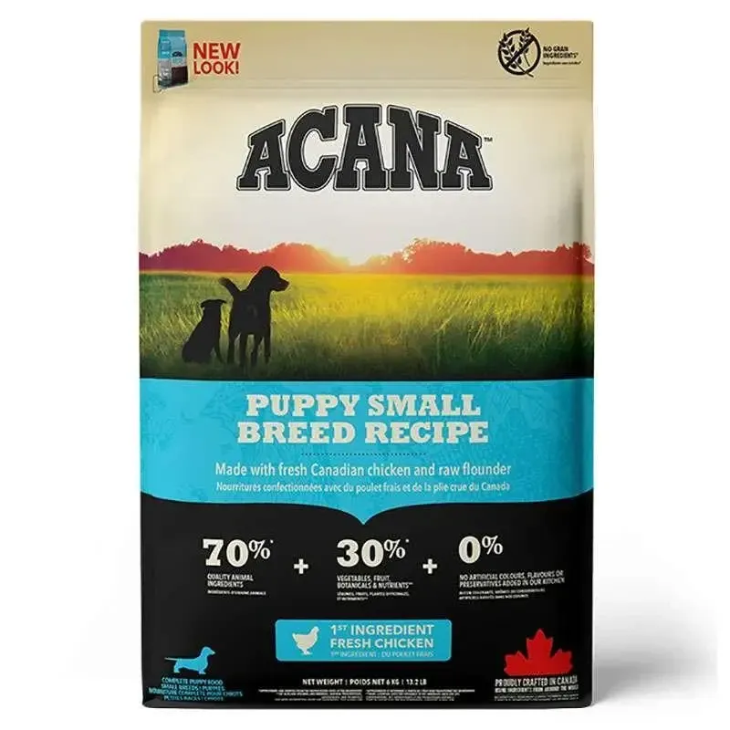 Acana Puppy Small Breed Recipe (Акана Паппи Смал Брид Рецип) сухой корм для щенков малых пород 2 кг Запорожье - изображение 1