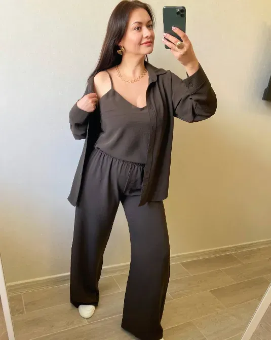 Костюм Трійка — сорочка, майка та штани, які легко носити разом або окремо. Одеса - фото 17