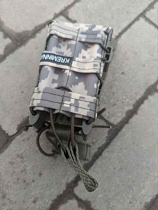 Військовий тактичний підсумок для 2 магазинів, Підсумок АК подвійний відкритий , Сумка-підсумок під  Днепр - изображение 4