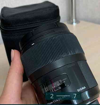 Объектив: Sigma AF 35mm. f/1.4 DG ART ( Nikon) Киев
