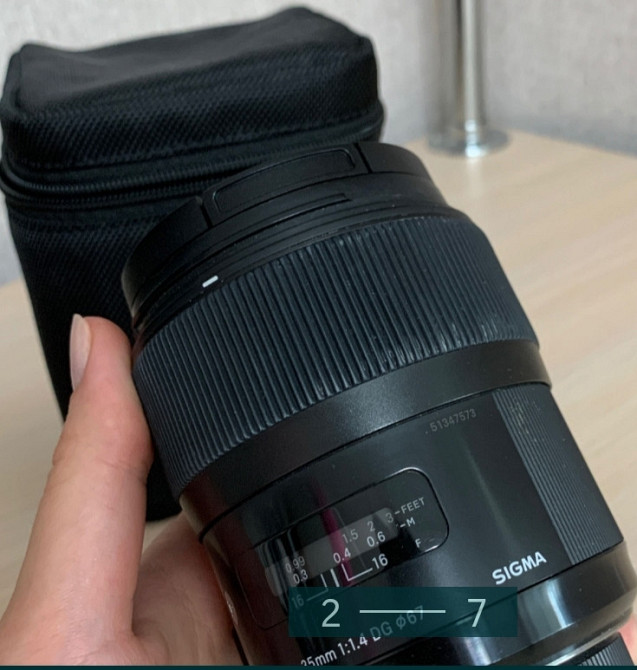 Объектив: Sigma AF 35mm. f/1.4 DG ART ( Nikon) Киев - изображение 2