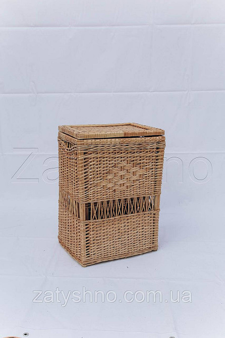 Плетений ящик для зберігання речей Київ - фото 5