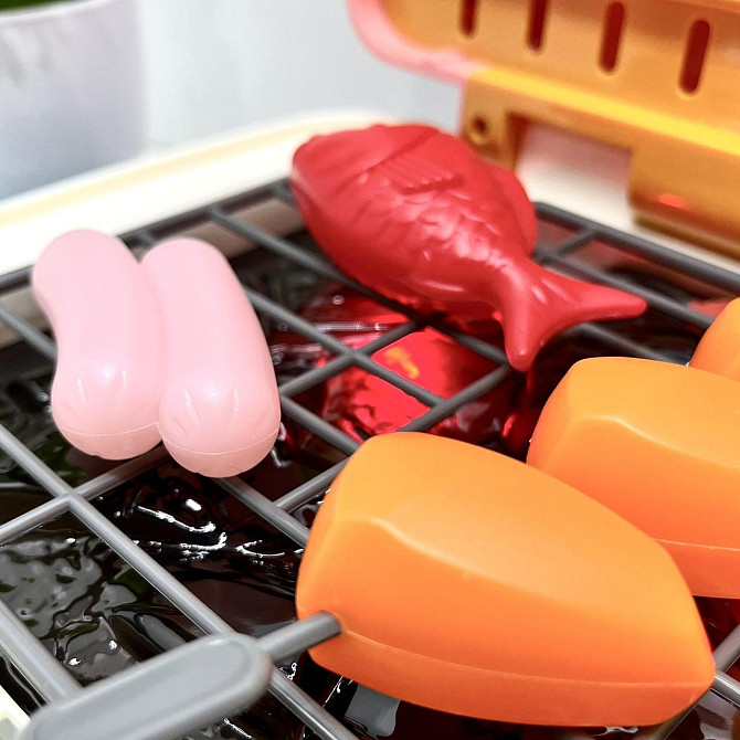 Майстер Гриль WToys продукти змінюють колір звук підсвічування кухонне приладдя холодна пара Рожевий (22542) Чернігів - фото 8