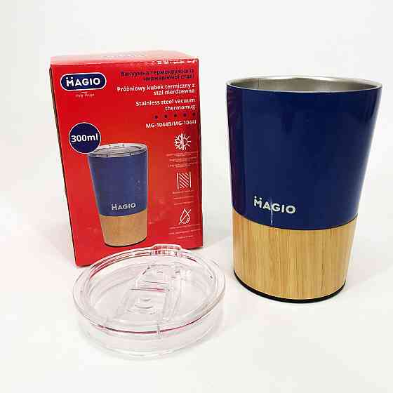 Довговічний термос з вакуумною ізоляцією, Туристичний термос для холодних і гарячих напоїв WA-22 Івано-Франківськ