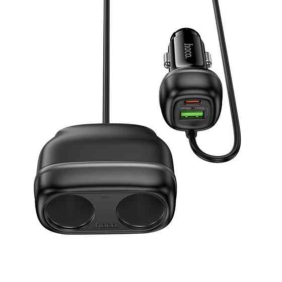 Автомобільний зарядний пристрій HOCO Z59 48W чорний Київ