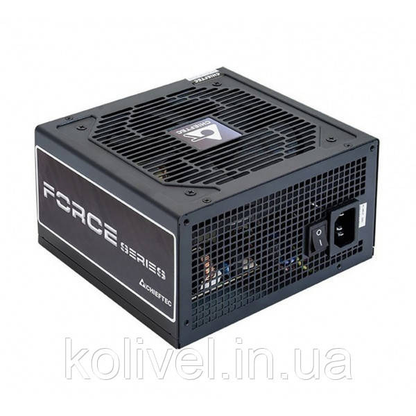 БЖ 400W Chieftec FORCE CPS-400S, 120 mm, >85%, Retail Box (CPS-400S) Київ - фото 1