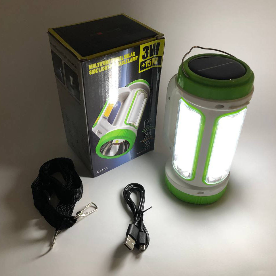 Ліхтар кемпінговий переносний 5158-LED-COB, Кемпінгове підсвічування, Похідний WO-983 кемпінговий ліхтар Київ - фото 8