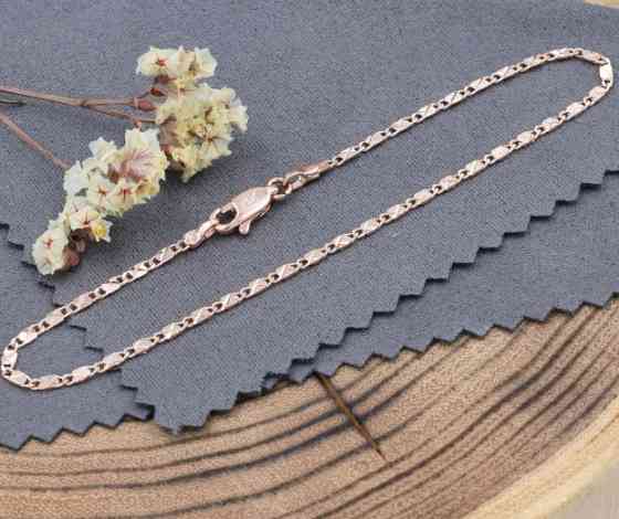 Браслет Xuping 40955, довжина 19см, ширина 2мм, позолота РО Київ