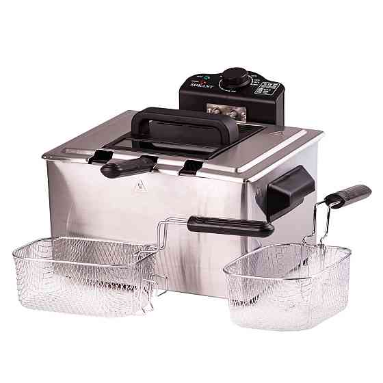 Фритюрниця Sokany WJ801 електрична на 5 літрів, професійна Київ