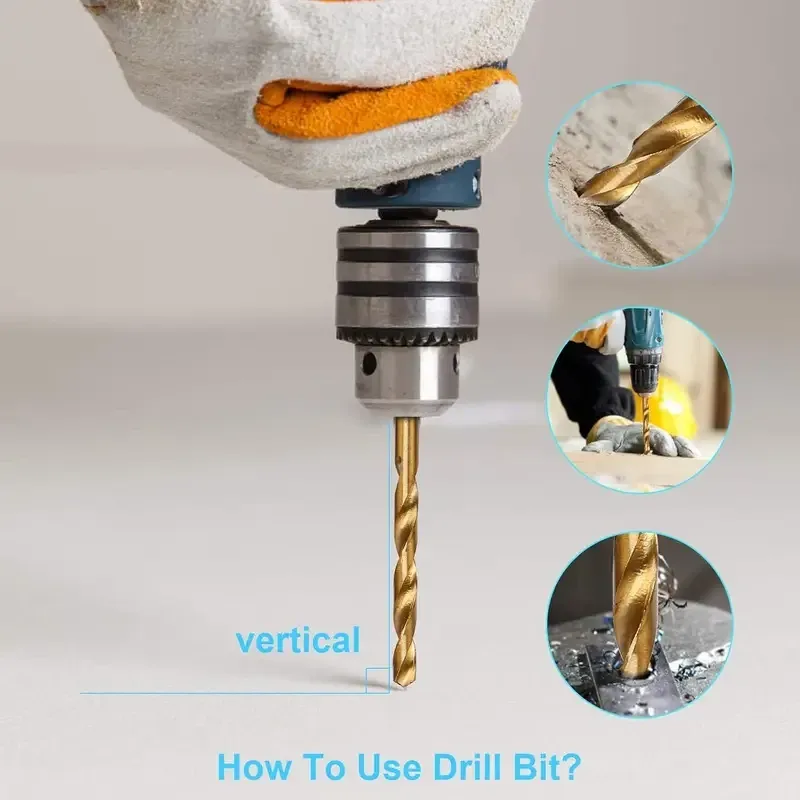 Набор сверл 99 шт спиральные HSS с титановым покрытием, 1.5–10 мм, для дерева, пластика, алюминия Киев - изображение 8