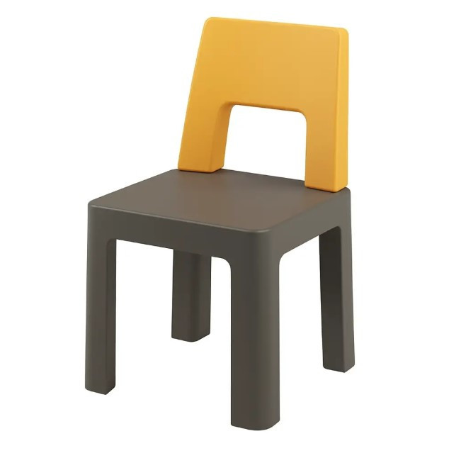 Додатковий стілець до набору TEGGI MULTIFUN large blocks graphite mustard Киев - изображение 1