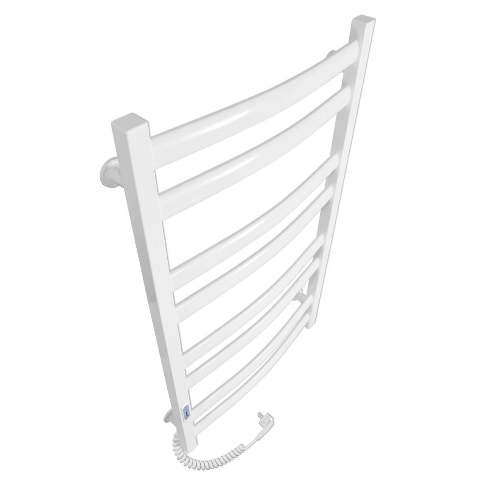 Электрический полотенцесушитель Laris Зебра Атлант ЧК8 500Х900 Э белый, левое подключение Киев - изображение 4