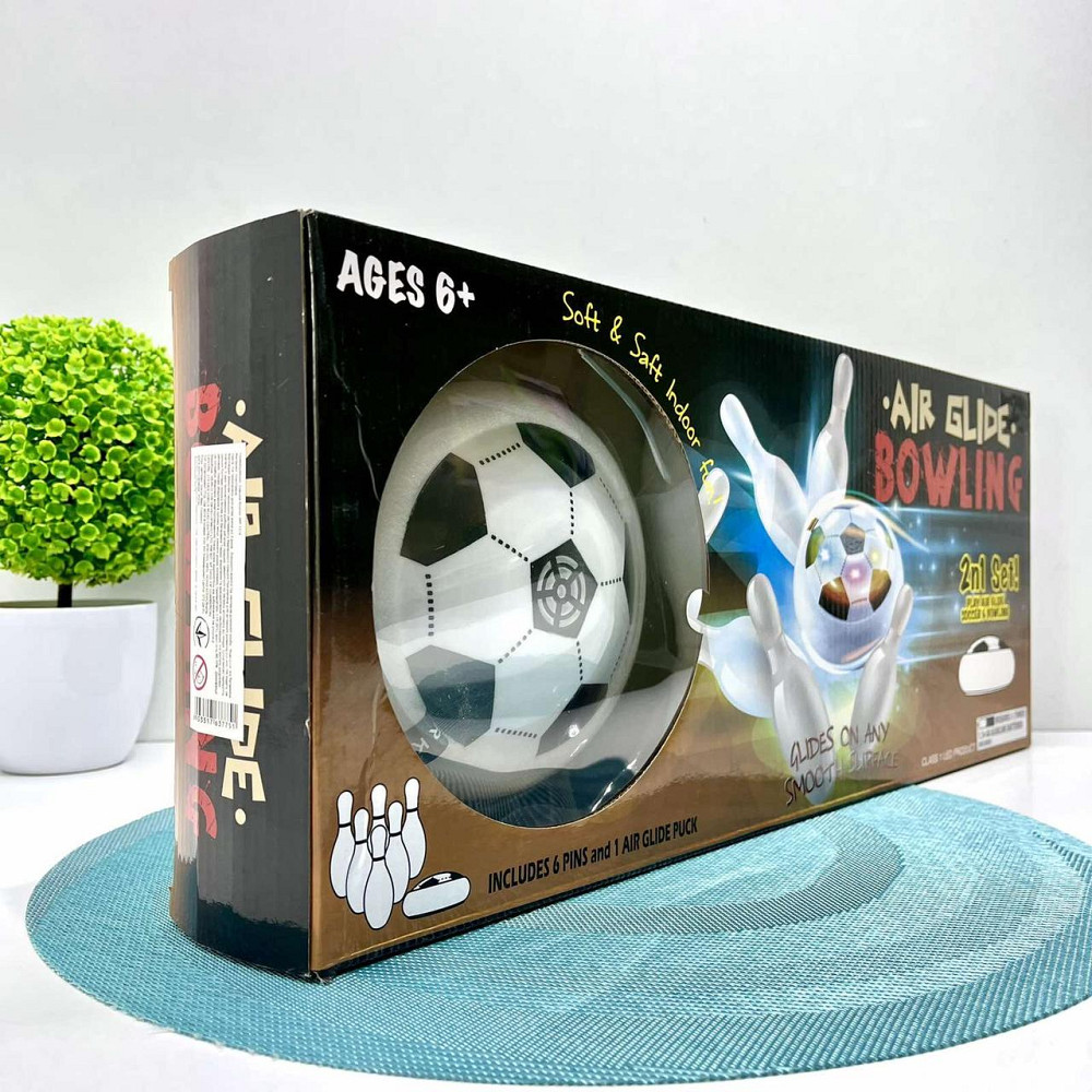 Ігровий набір для боулінгу кеглі 6шт аером'яч (MR 1214) Чернигов - изображение 6