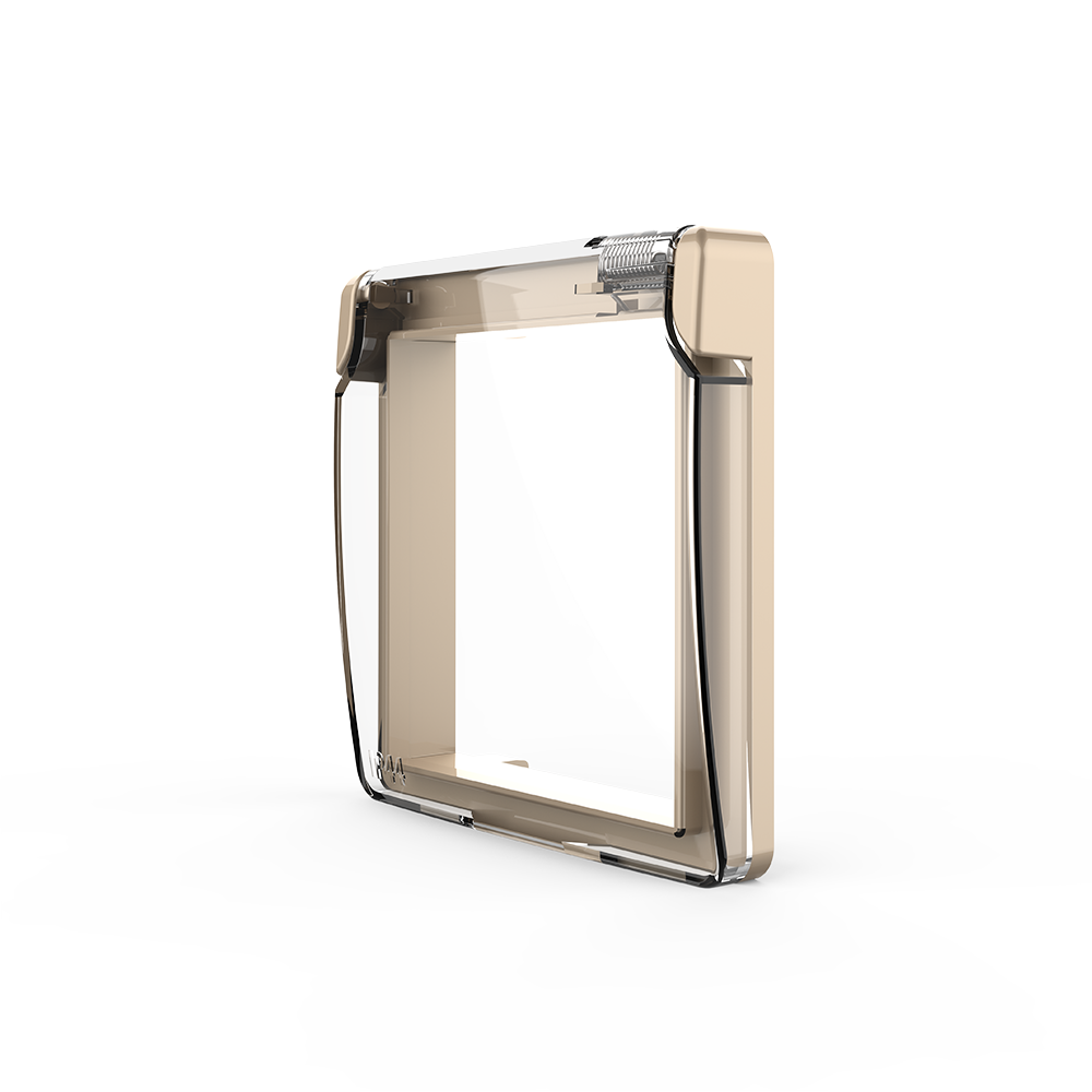 LIVOLO Кришка для розетки LIVOLO IP44 – захист від вологи та бризок, золота (VL- -2A) Коломия - фото 9