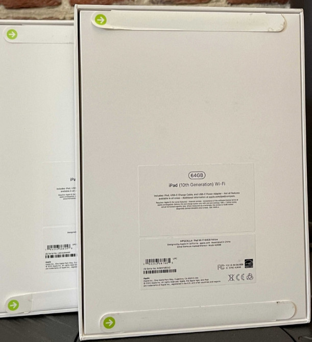 Планшет: Apple iPad 2022 10.9" Wi-Fi 64Gb. Silver / Pink/ Yellow / Blue. Київ - фото 1