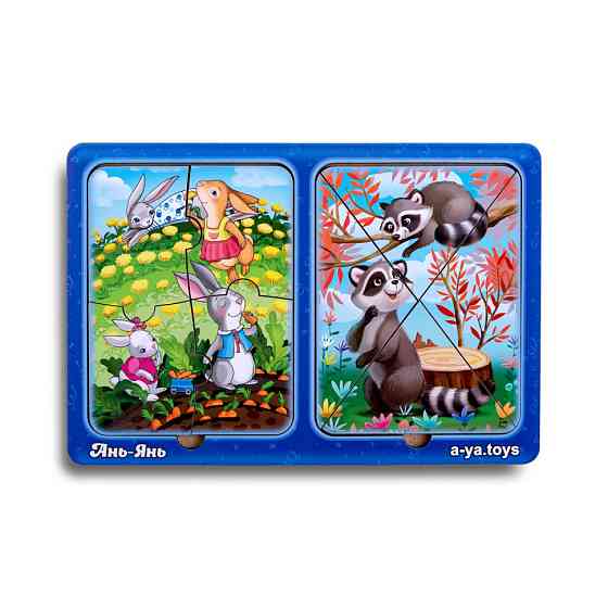 Деревянный пазл-вкладыш 