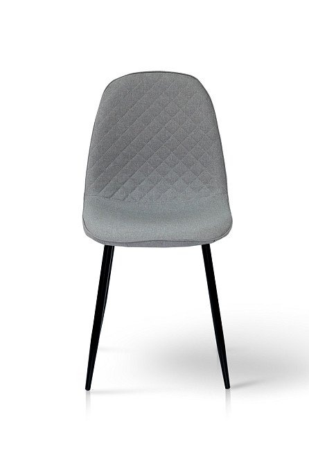 Стілець Марс, чорний/ тканина сіра Київ - фото 5